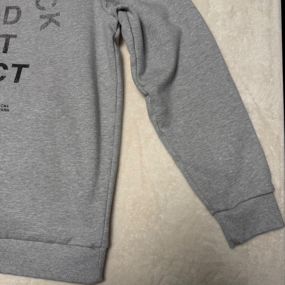 Under Armour Mens Project Rock Hoodie Size XL Gray Loose Fit Blood Sweat Respect - Picture 10 of 16
